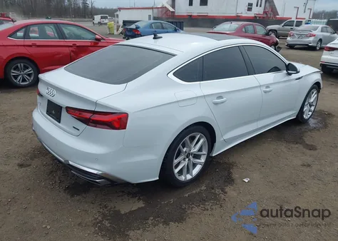2024 Audi A5 Sportback Premium 45 Tfsi S Line Quattro S Tronic from USA, damaged, VIN WAUDACF58RA116635